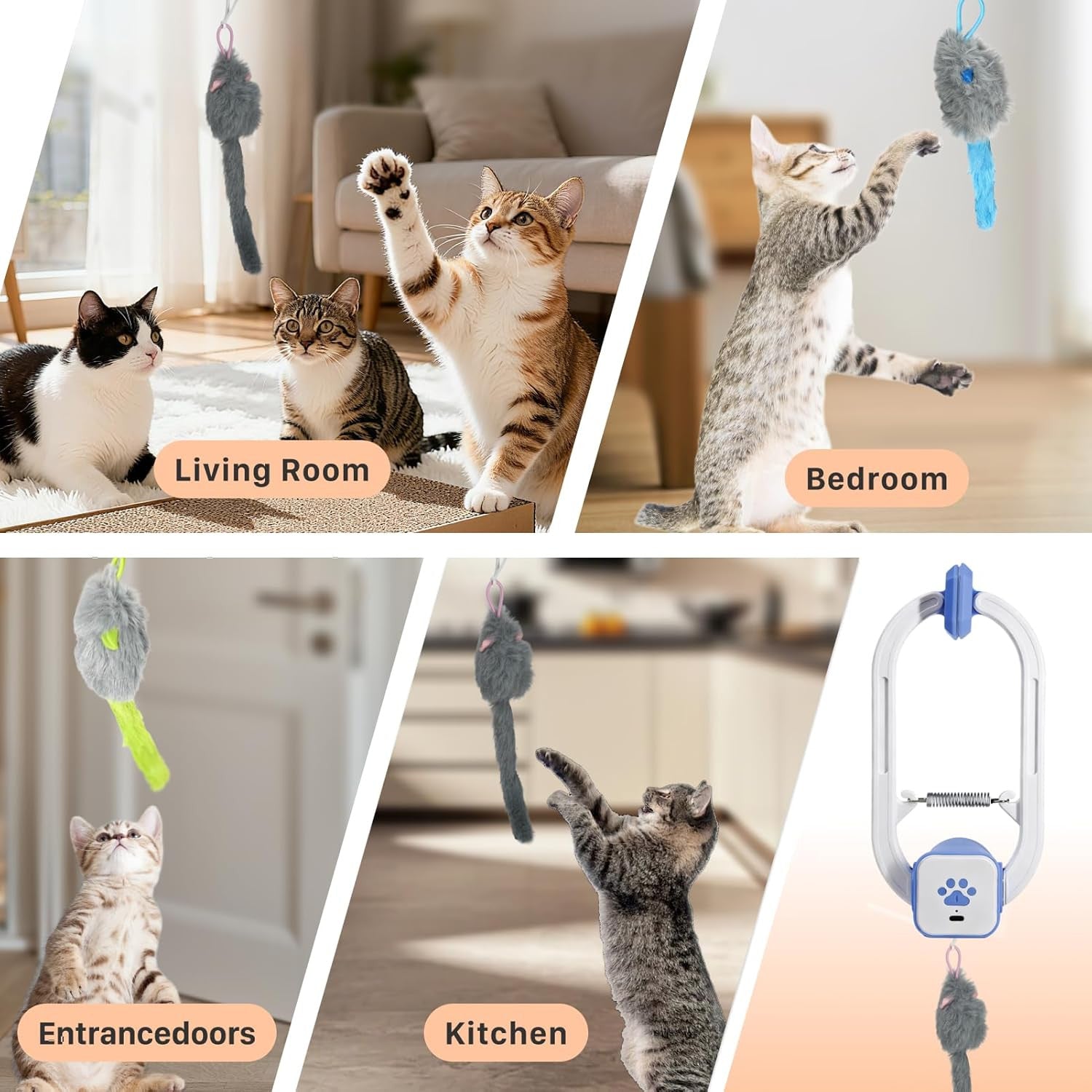 Remote Cat Teaser Toy