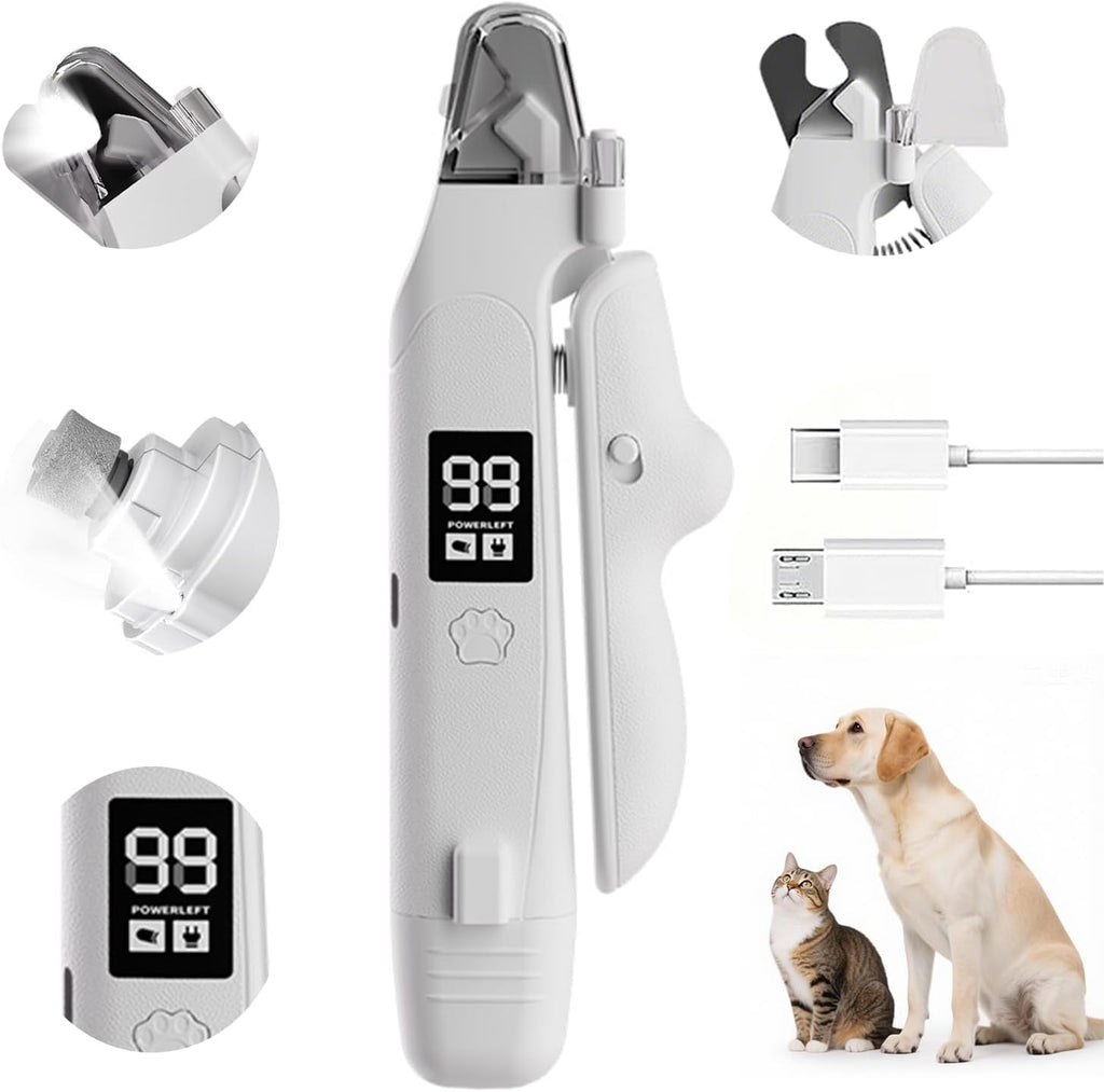 LED Pet Nail Grinder & Clipper