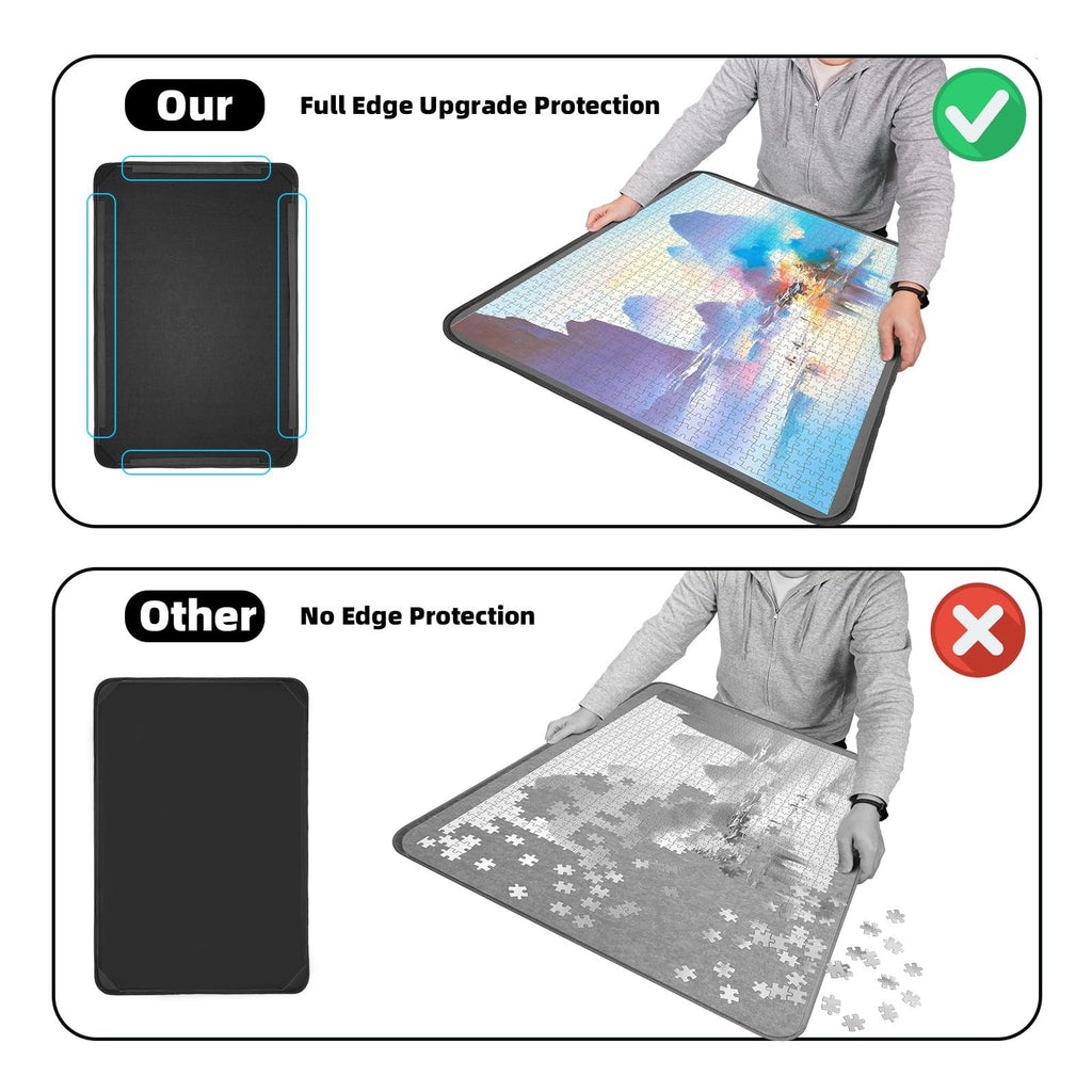 Jigsaw Board with Sorting Trays