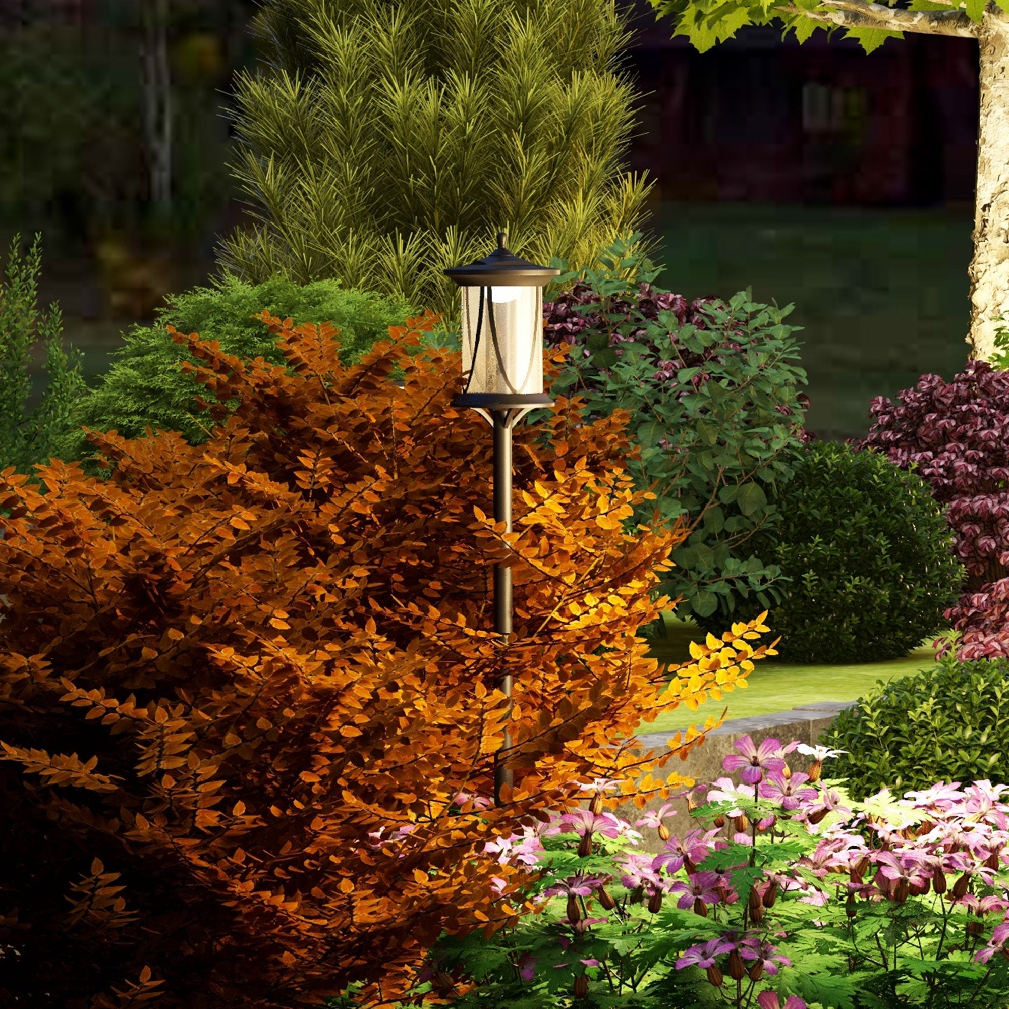 Solar Lamp Post Light