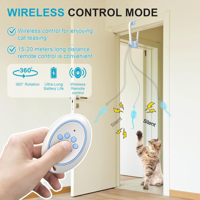 Remote Cat Teaser Toy