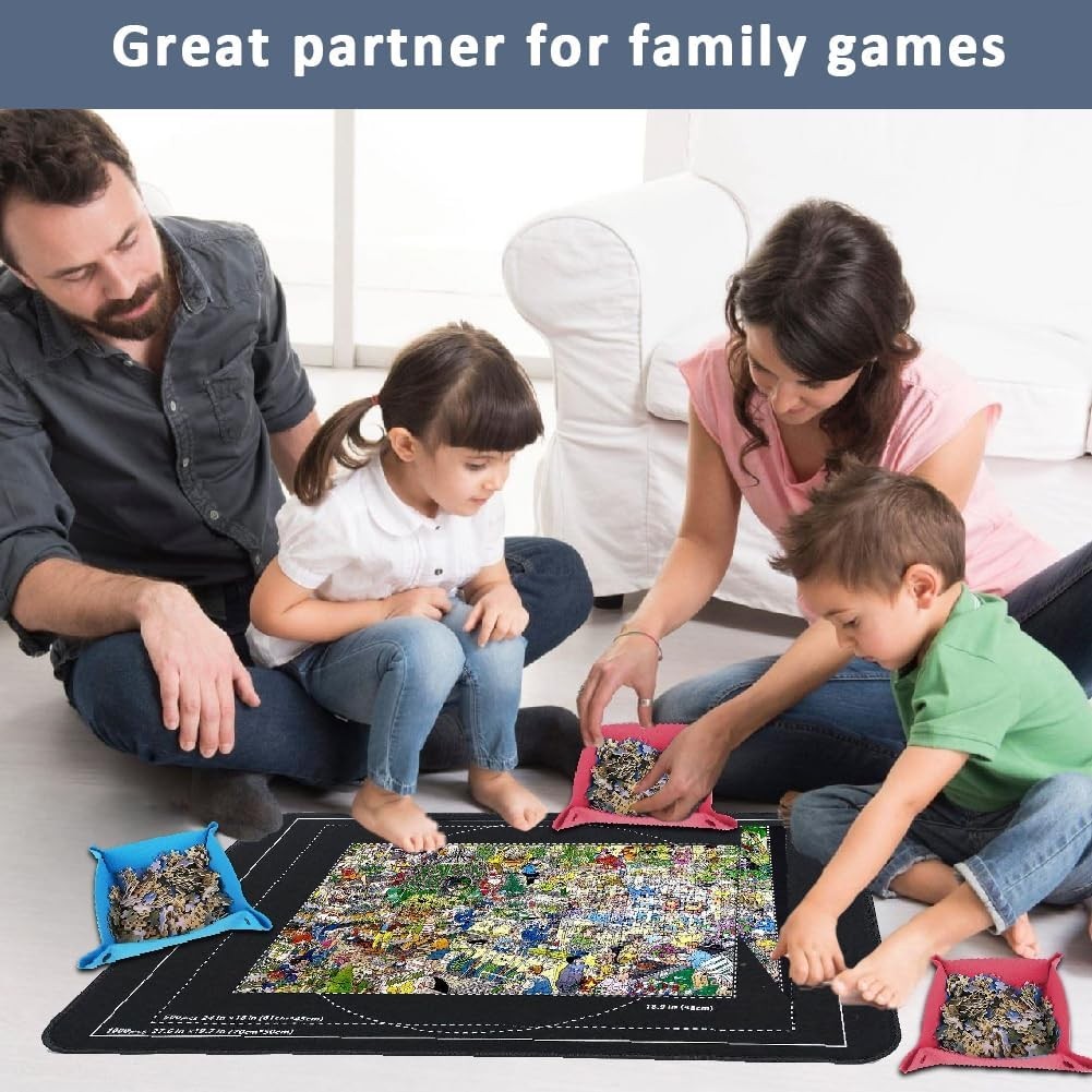Jigsaw Board with Sorting Trays