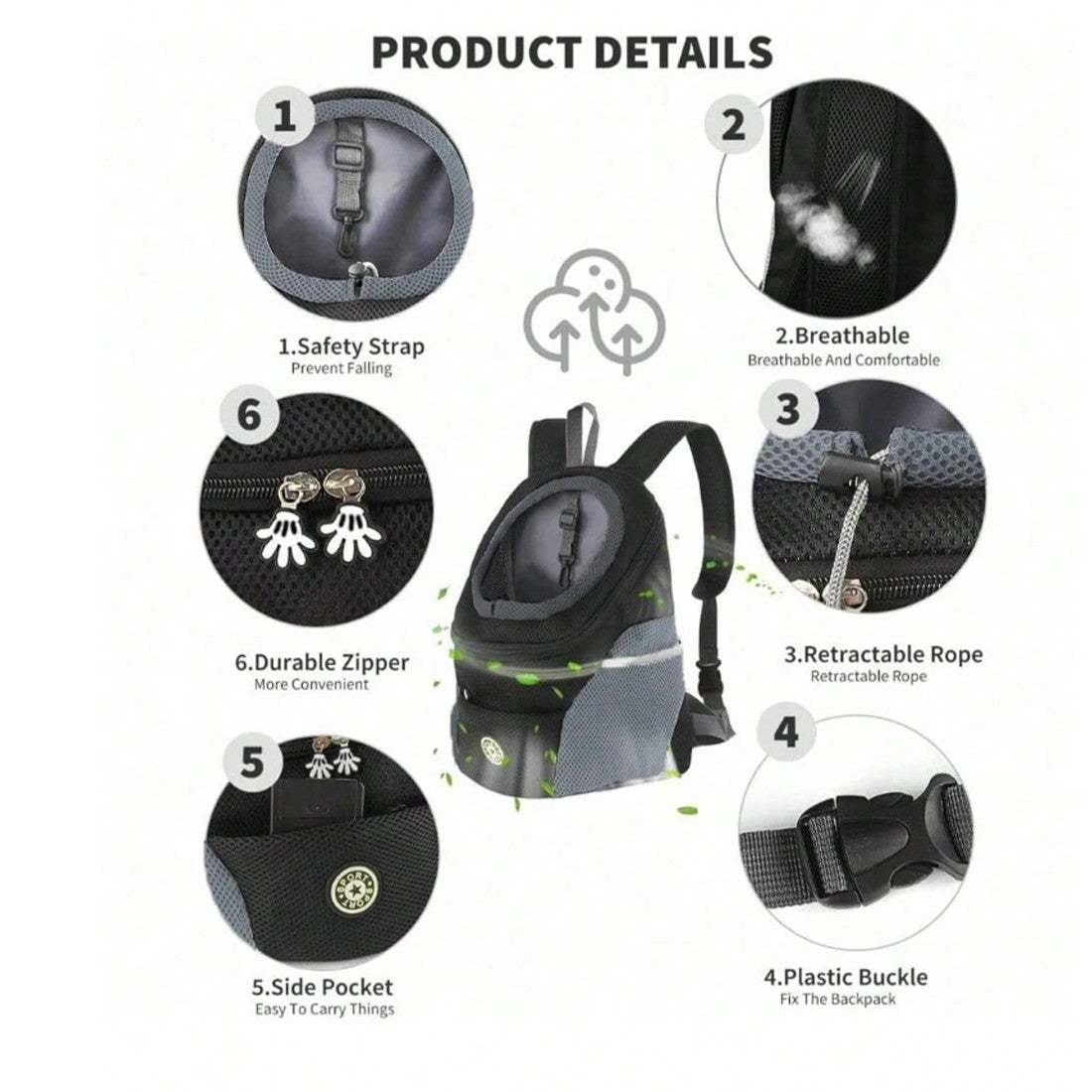 Pet Travel Backpack